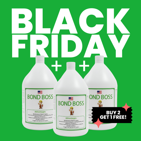 Bond Boss™ - Multipurpose Repair Spray ( 2 x Gallon  + 1 x 1 Gallon FREE )