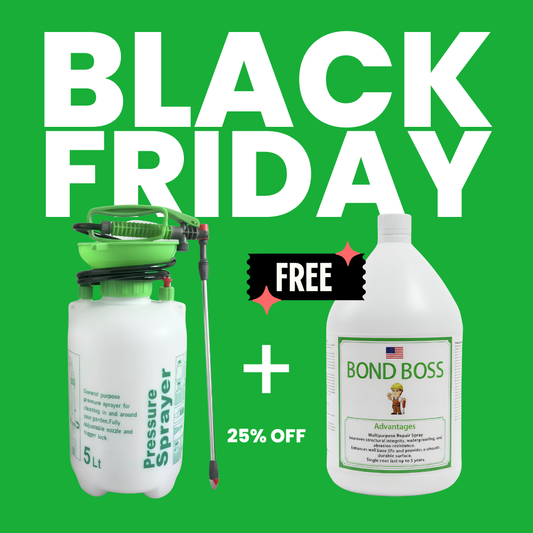 Bond Boss™ - Multipurpose Repair Spray ( 1 Gallon + 1 Sprayer )