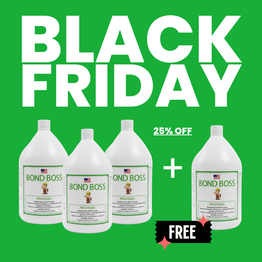 Bond Boss™ - Multipurpose Repair Spray ( 3 Gall + 1 Gall )