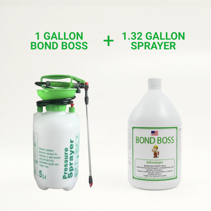 Bond Boss™ - Multipurpose Repair Spray ( 1 Gallon + 1 Sprayer )