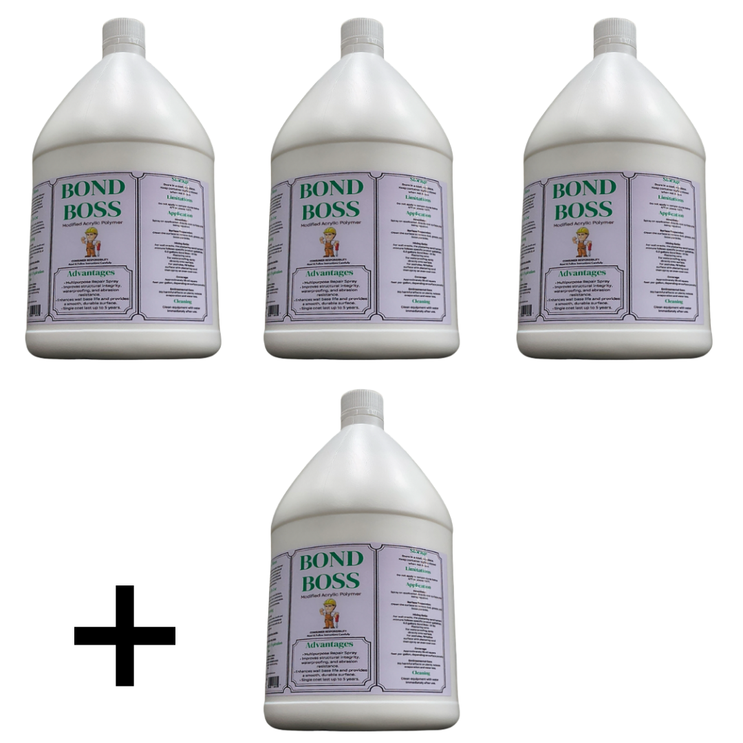 Bond Boss™ - Multipurpose Repair Spray ( 3 Gall + 1 Gall FREE)