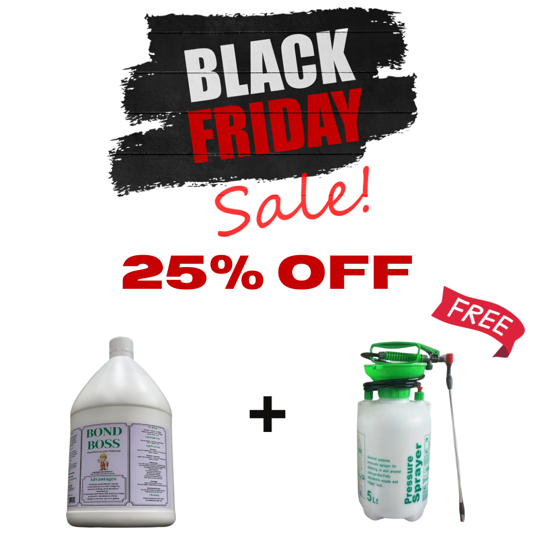 Bond Boss™ - Multipurpose Repair Spray ( 1 Gallon + 1 Sprayer )