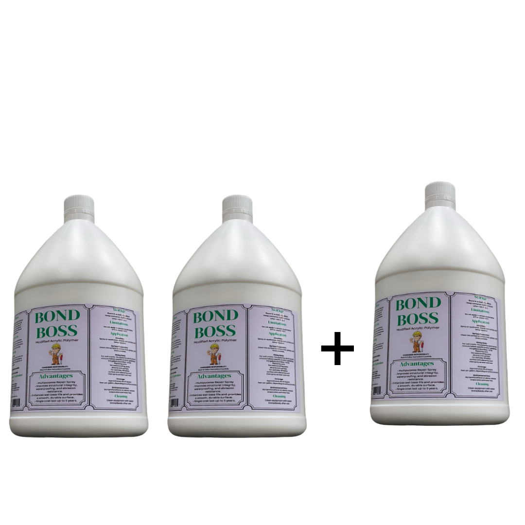 Bond Boss™ - Multipurpose Repair Spray ( 2 x Gallon + 1 x 1 Gallon FREE )