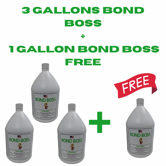 Bond Boss™ - Multipurpose Repair Spray ( 3 Gall + 1 Gall )